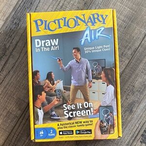 New in Box Pictionary Air Family Game